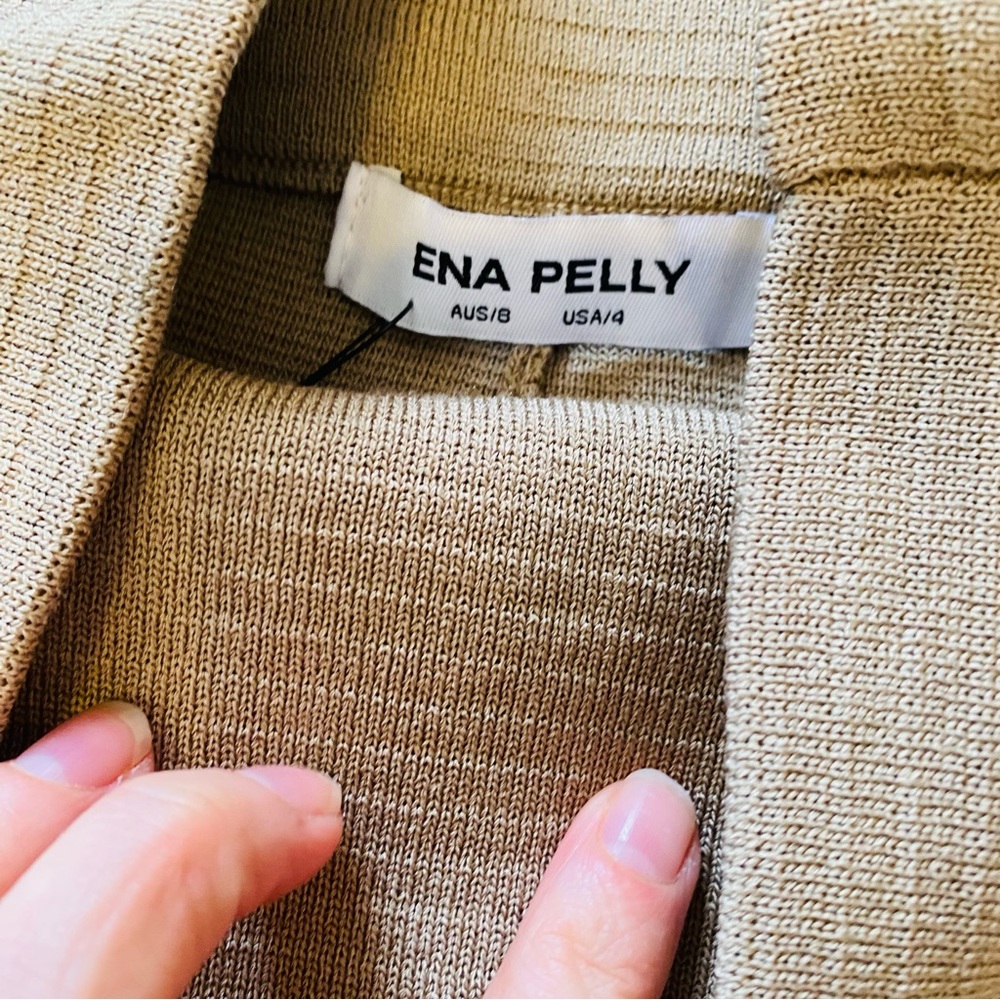 ENA PELLY NWT Daybreak Bike Shorts Taupe - Picture 8 of 10